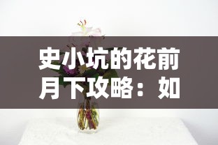 史小坑的花前月下攻略：如何巧妙策划浪漫约会，解析恋爱心理学的成功秘诀